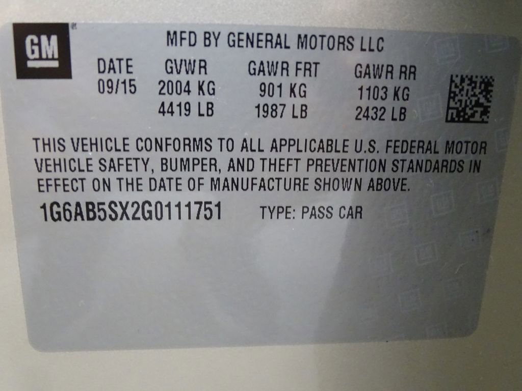 Used 2016 Cadillac ATS Luxury w/ Safety and Security Package image 23