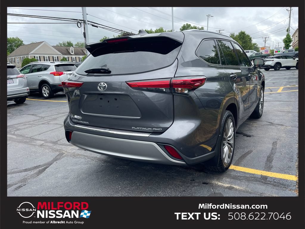 Used 2021 Toyota Highlander Platinum AWD/4WD image 5