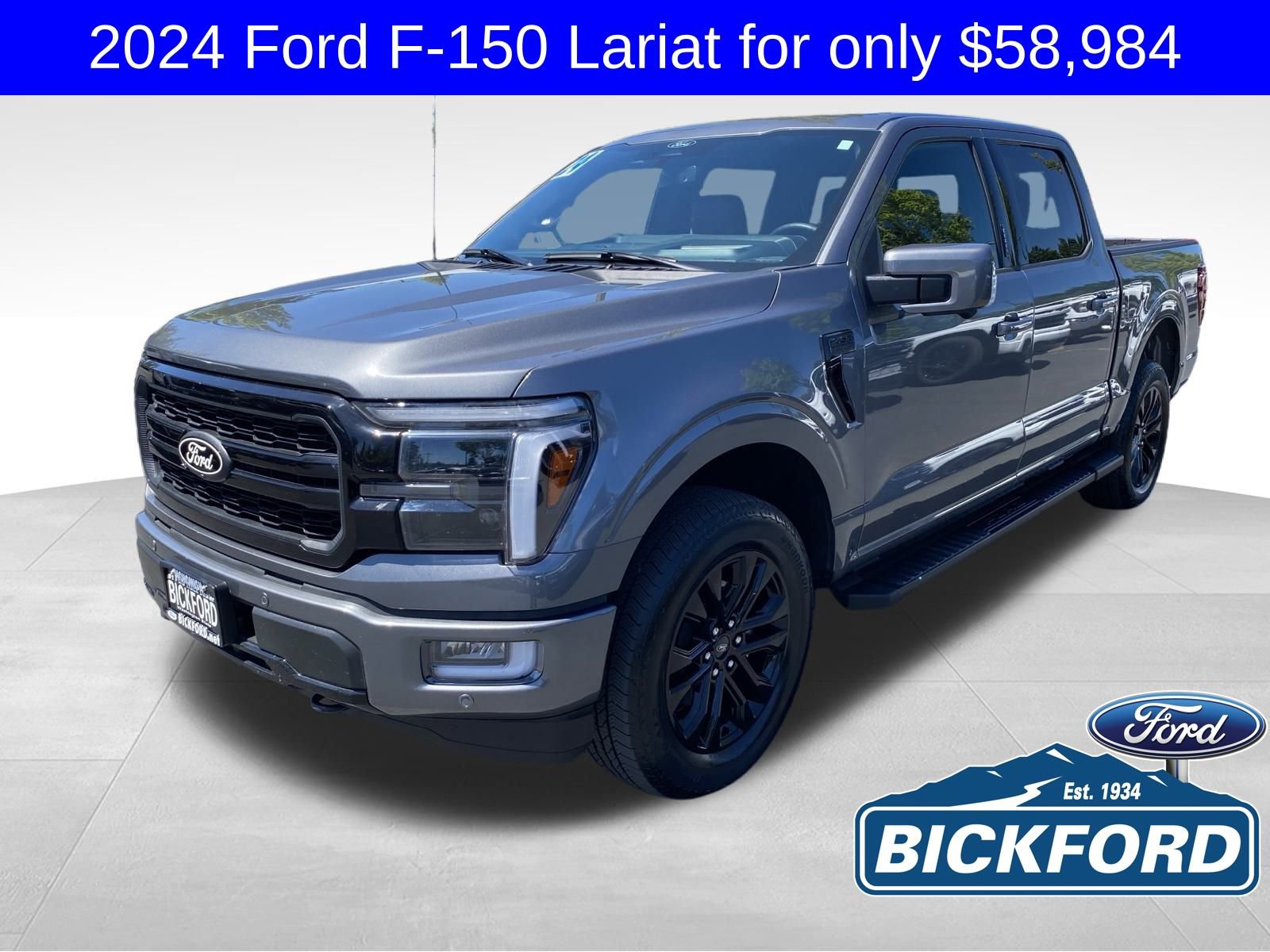 Used 2024 Ford F150 Lariat w/ Equipment Group 502A High