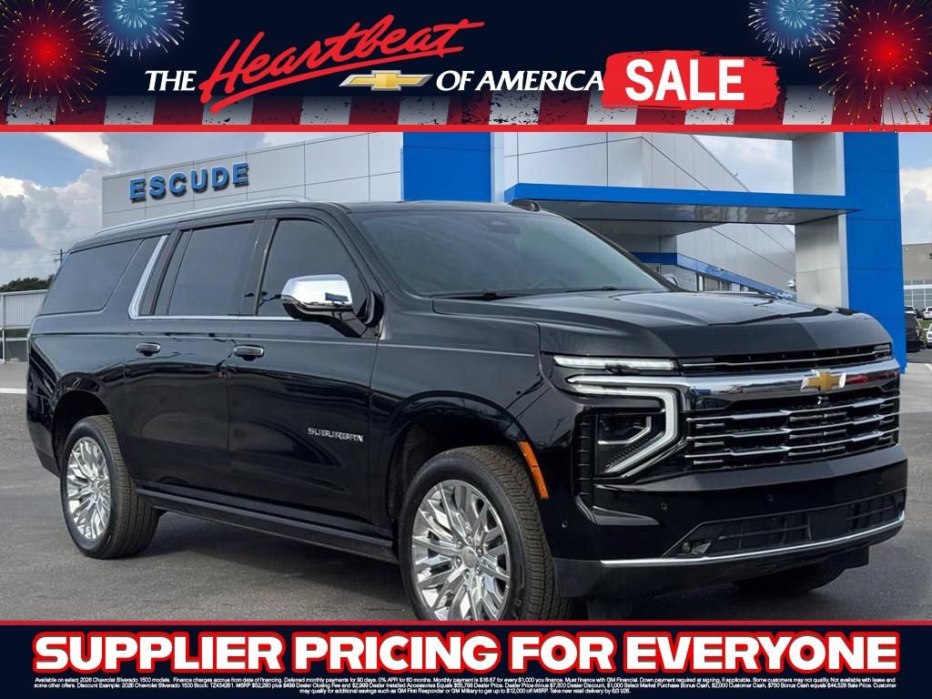 New 2025 Chevrolet Suburban Premier AWD/4WD image 1