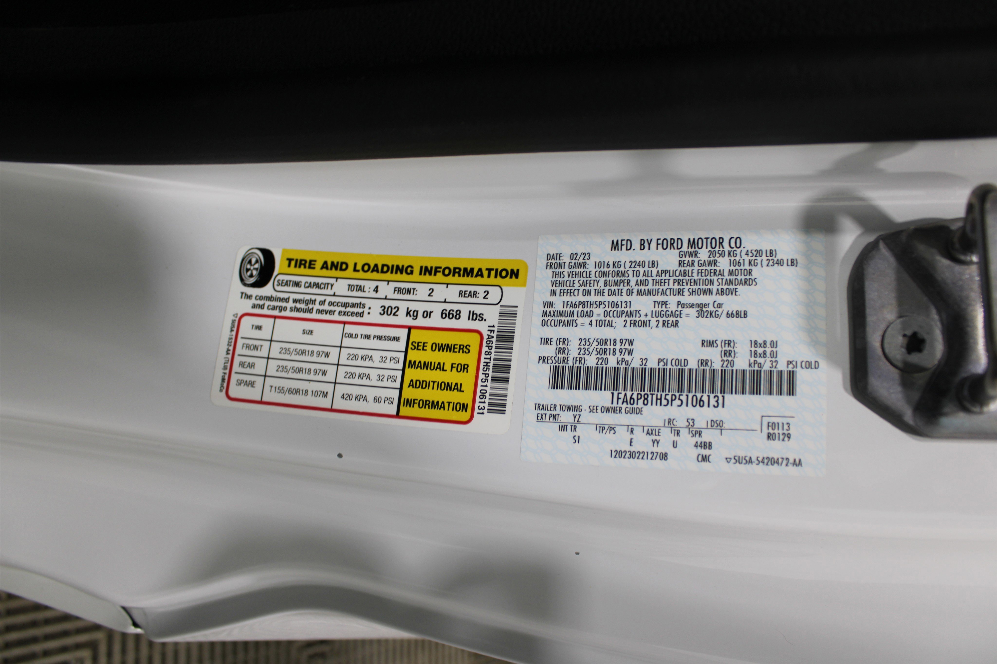 Used 2023 Ford Mustang Premium w/ Equipment Group 201A image 38