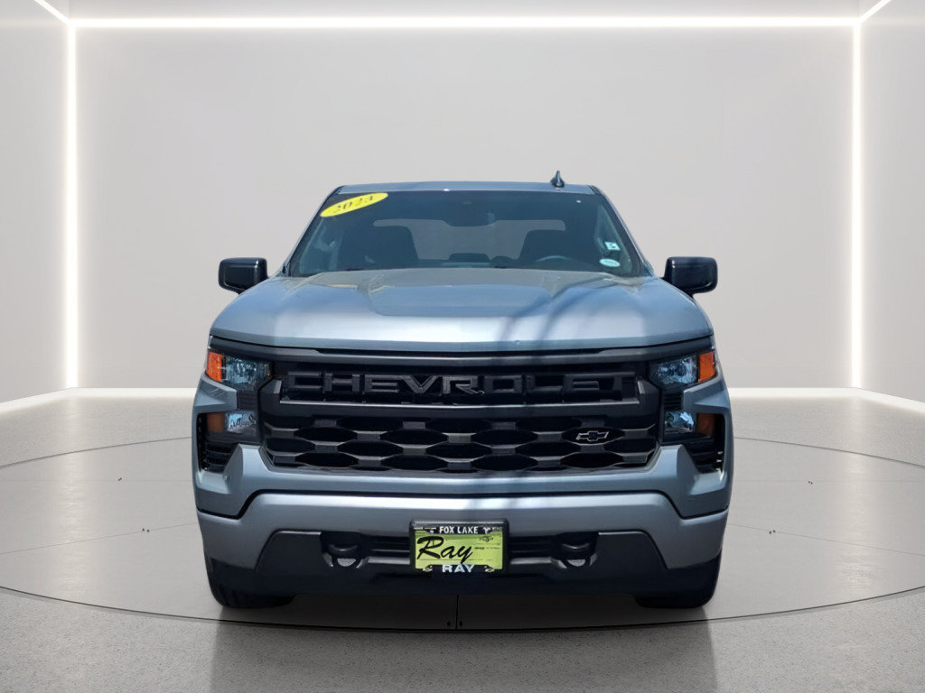 Used 2023 Chevrolet Silverado 1500 Custom w/ LPO, Dark Essentials Package AWD/4WD image 2