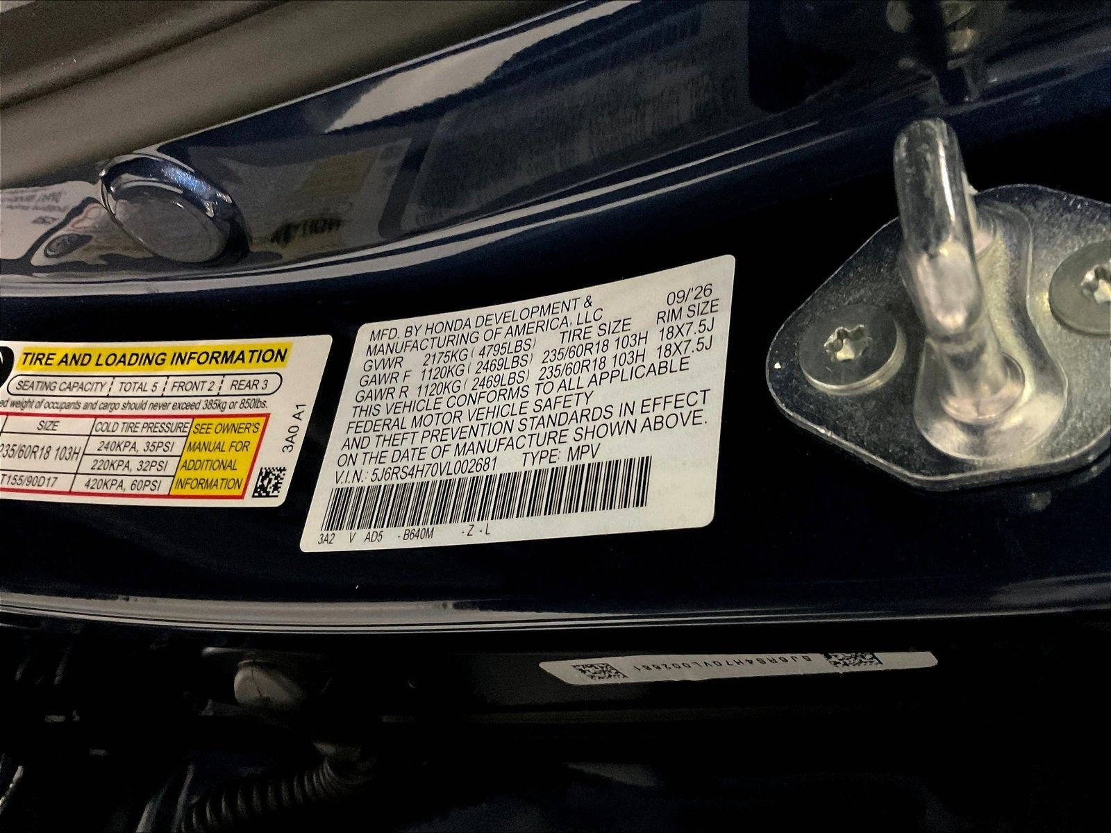 New 2027 Honda CR-V EX-L image 20