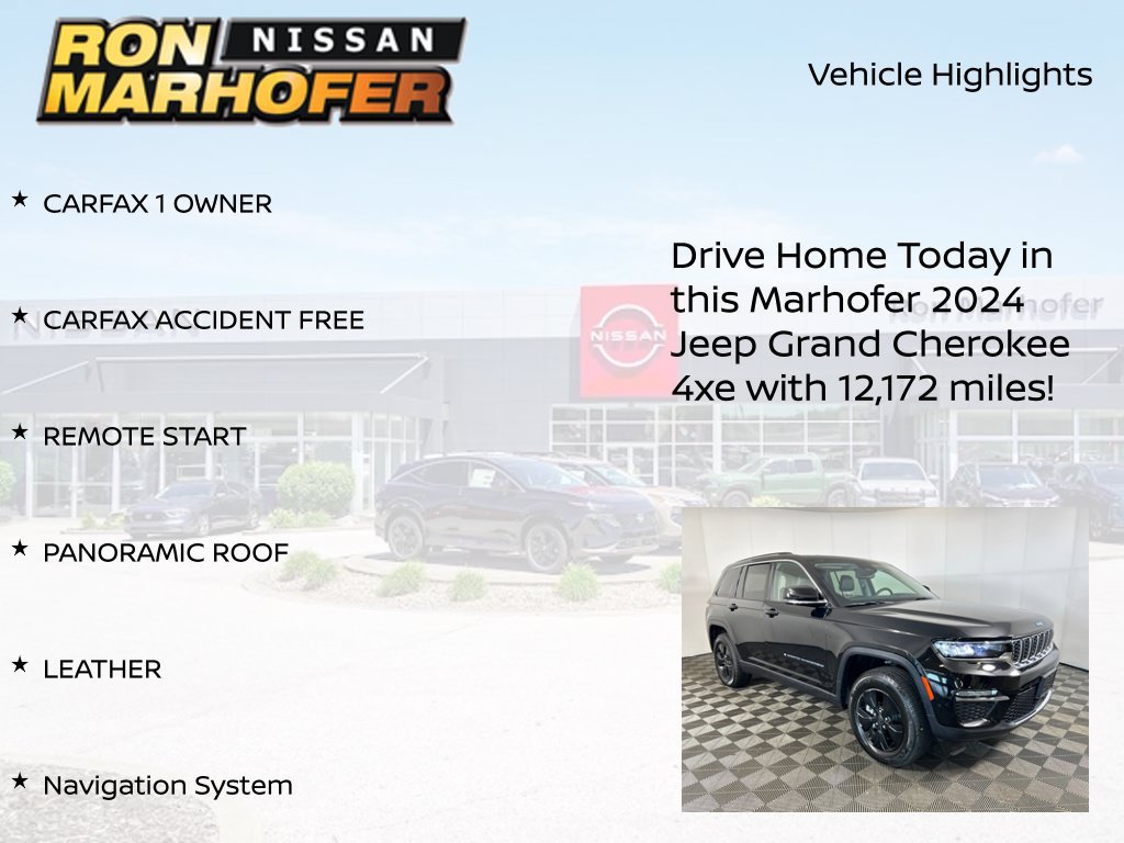 Used 2024 Jeep Grand Cherokee Limited 4xe AWD/4WD image 14