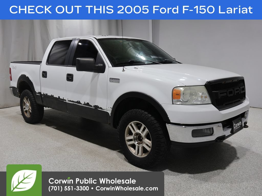 Used 2005 Ford F150 Lariat AWD/4WD video 1