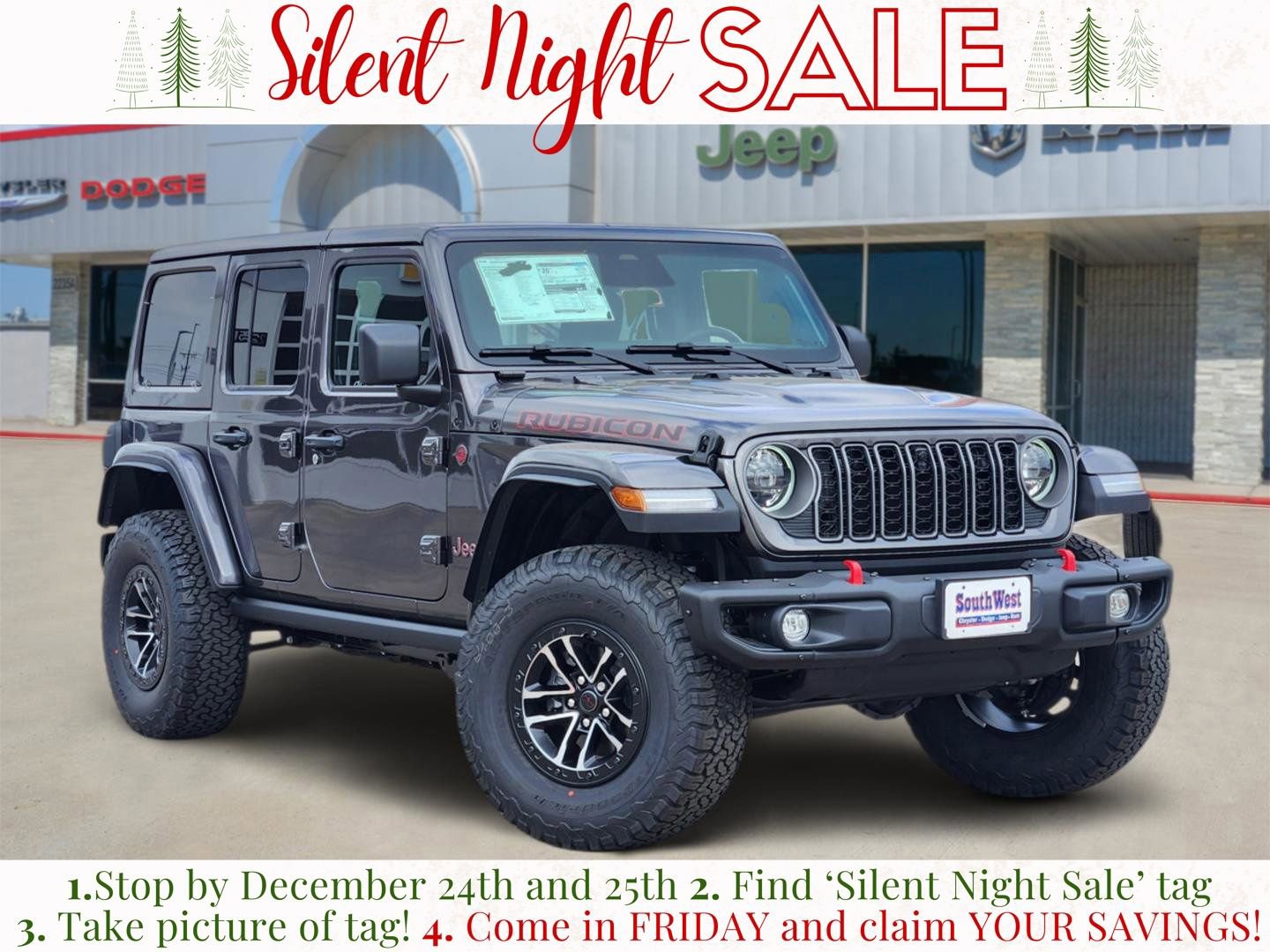 New 2026 Jeep Wrangler Unlimited Rubicon