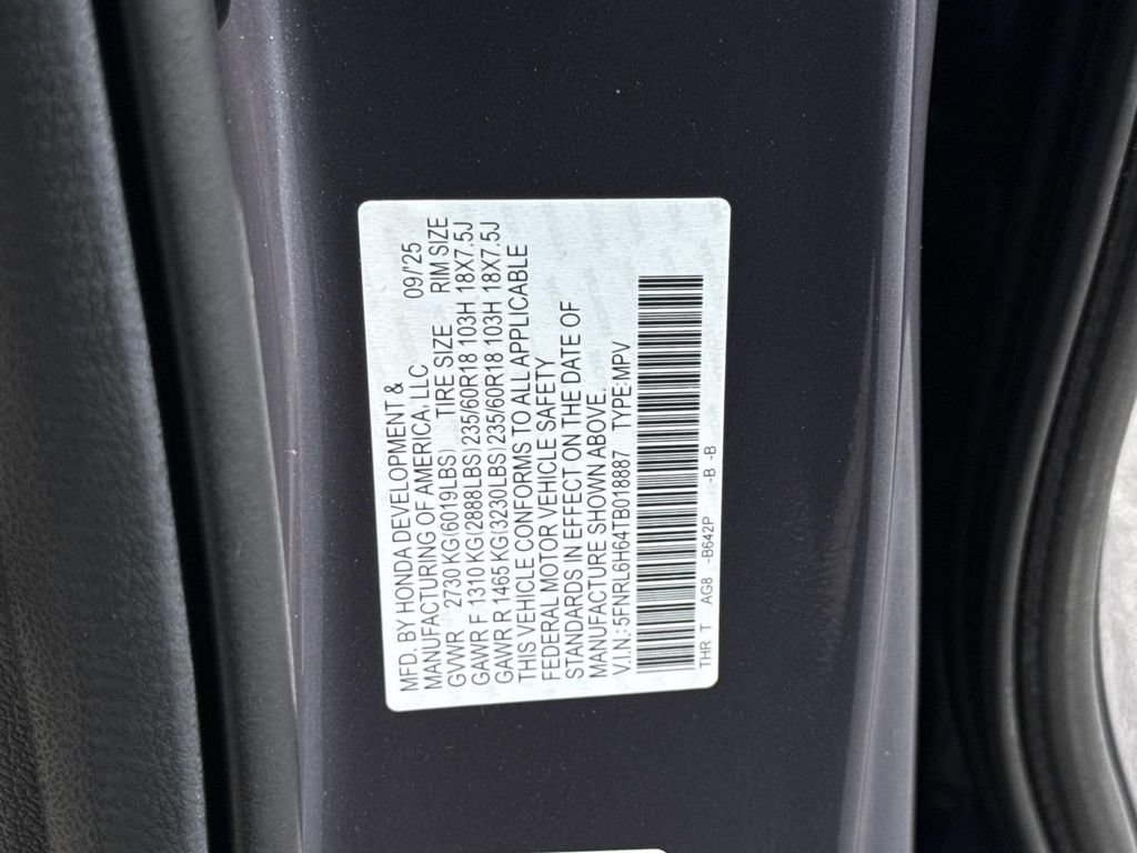 Used 2026 Honda Odyssey EX-L image 31
