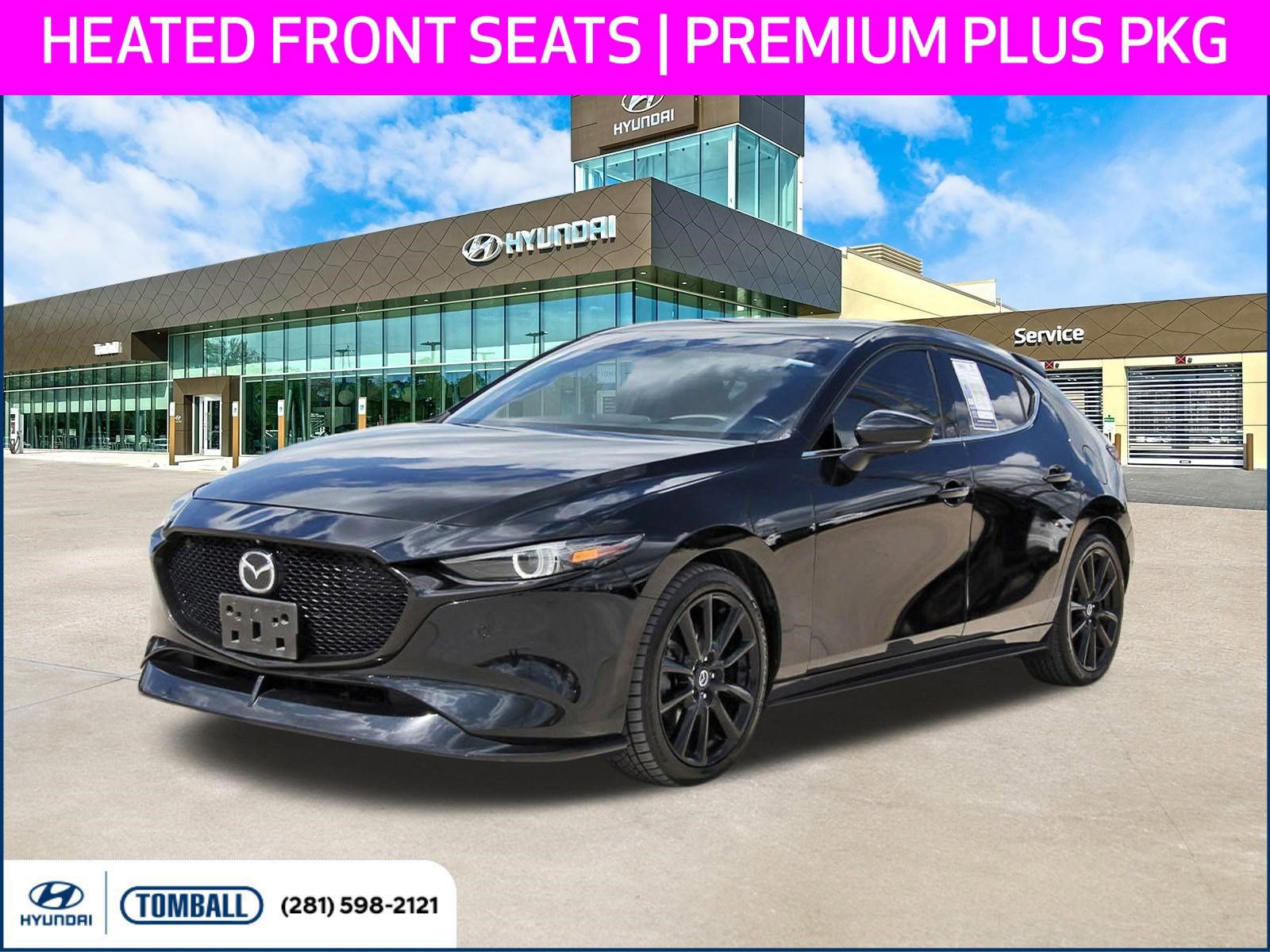 Used 2021 MAZDA MAZDA3 Hatchback w/Premium Plus Pkg