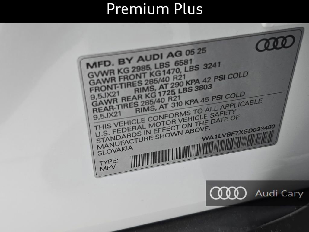 New 2025 Audi Q7 3.0T Premium Plus image 35