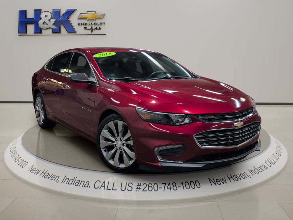 Used 2018 Chevrolet Malibu Premier w/ Premier Sun and Wheel Package FWD video 1