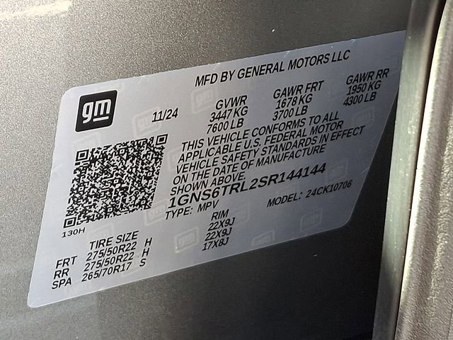 Used 2025 Chevrolet Tahoe High Country w/ LPO, Illumination Package image 31