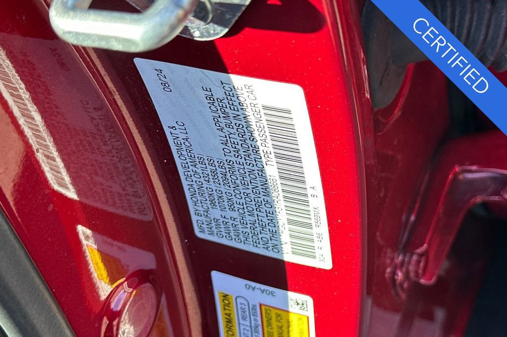 Certified 2024 Honda Accord EX image 31