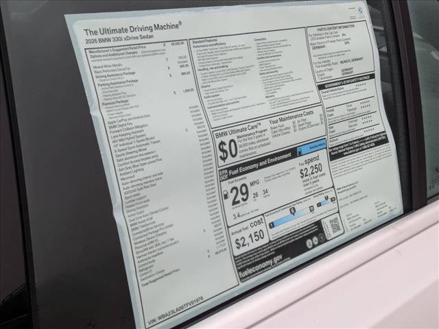 Used 2026 BMW 330i xDrive Sedan AWD/4WD image 19