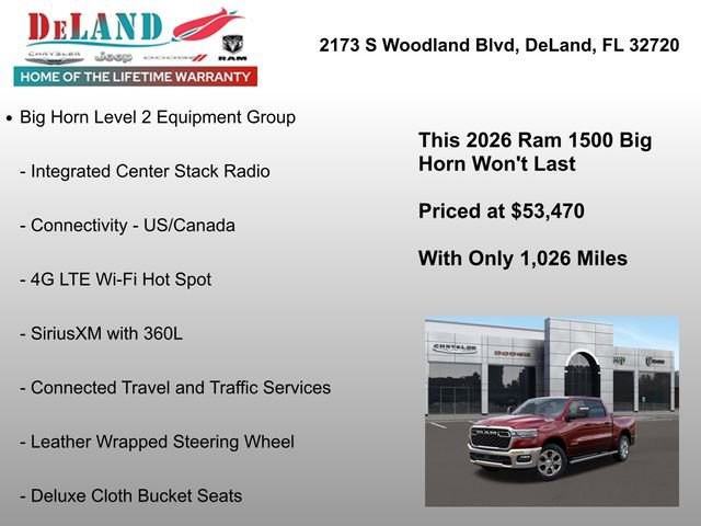 New 2026 RAM 1500 Big Horn image 32