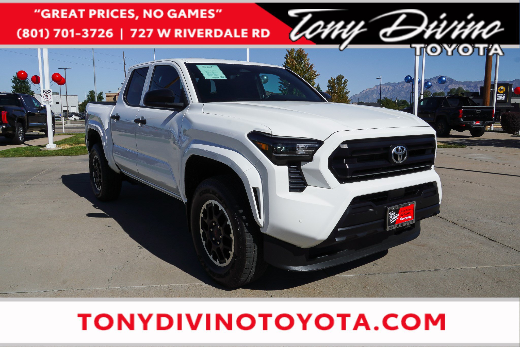 Certified 2024 Toyota Tacoma SR w/ SR Upgrade Package