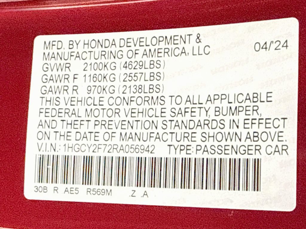 Used 2024 Honda Accord Sport image 33