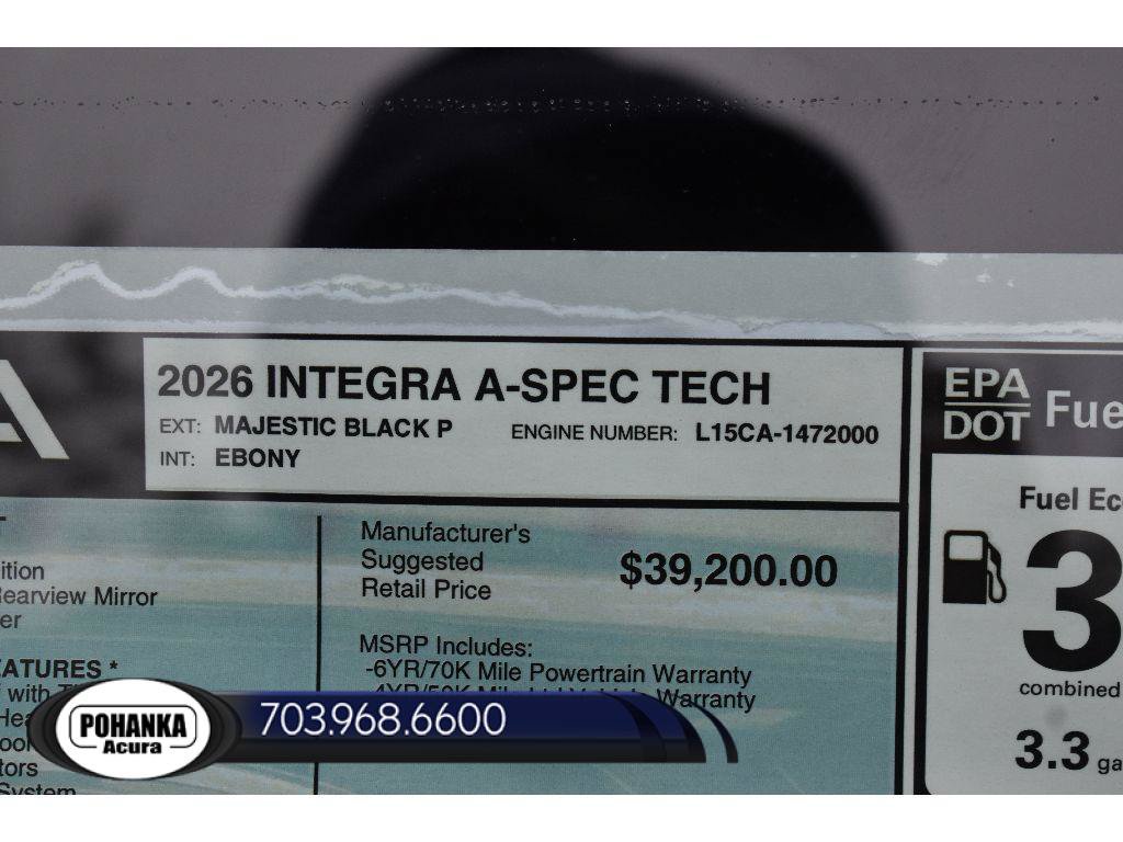 New 2026 Acura Integra A-Spec FWD image 38