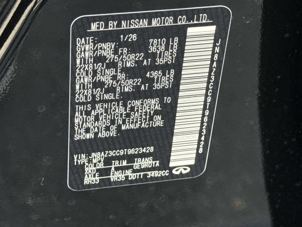 New 2026 INFINITI QX80 Autograph image 31