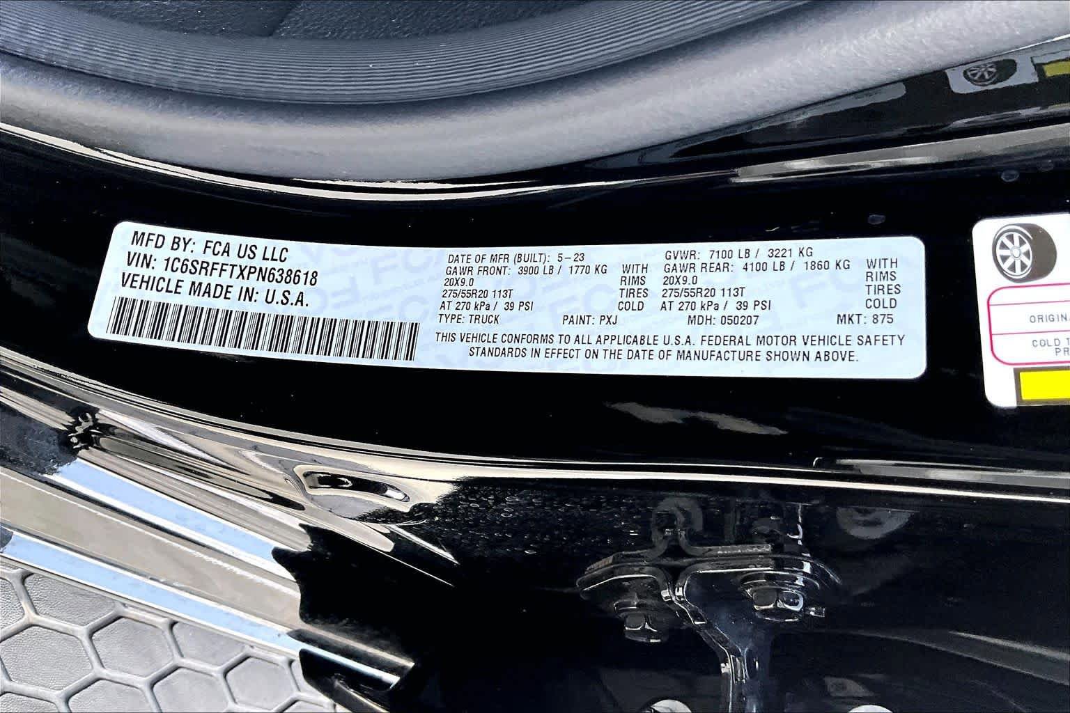 Used 2023 RAM 1500 Lone Star AWD/4WD image 33