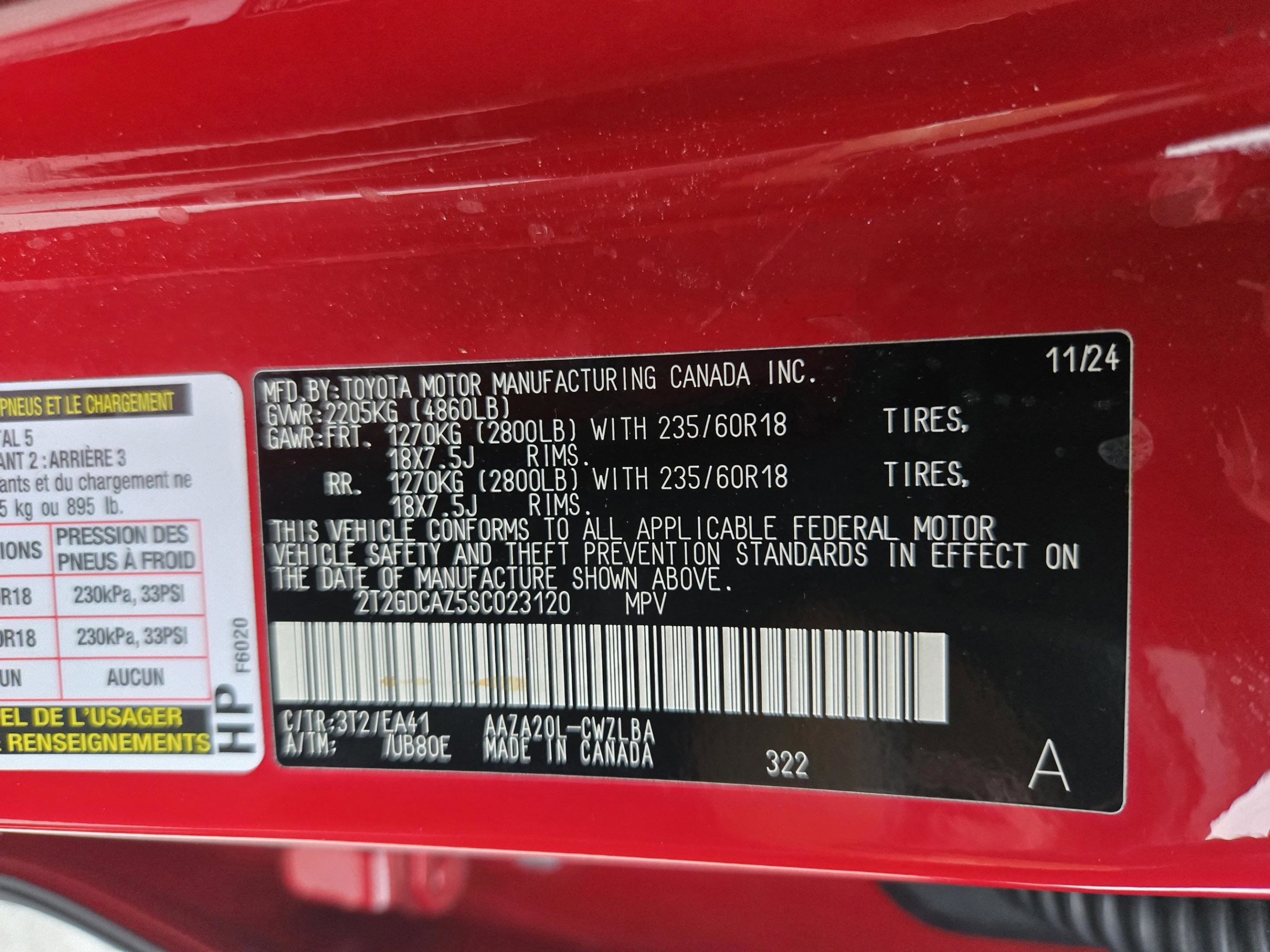 Used 2025 Lexus NX 250 FWD w/ Accessory Package (Z1) image 14