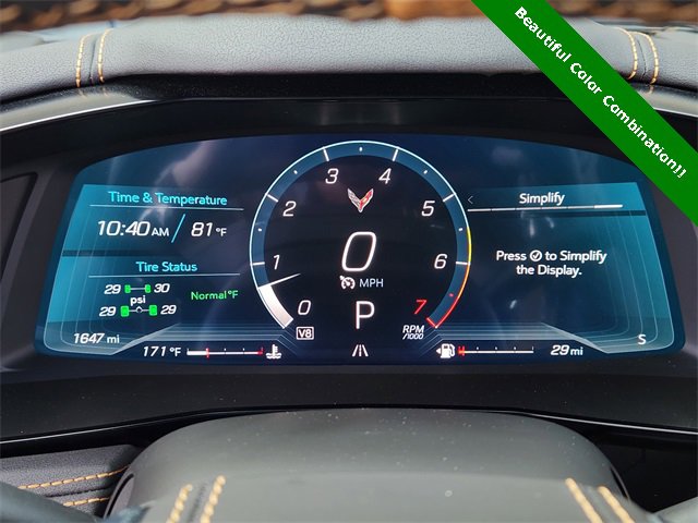 Certified 2025 Chevrolet Corvette Stingray Preferred Cpe image 11