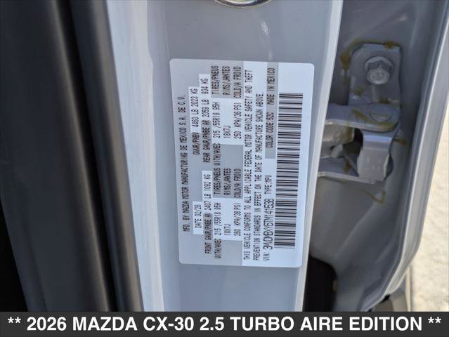 New 2026 MAZDA CX-30 Aire Edition image 15