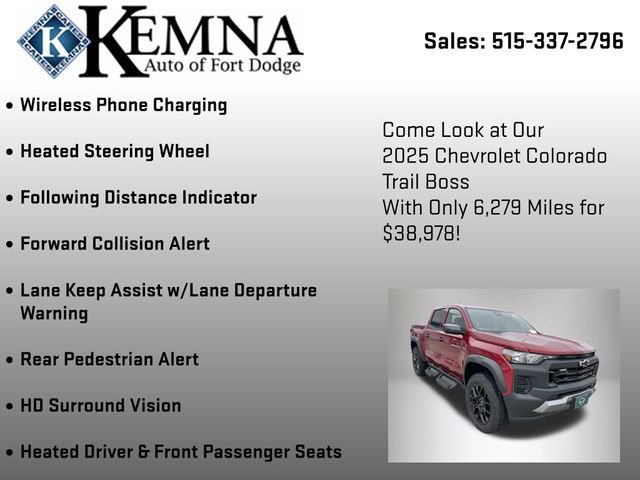 Used 2025 Chevrolet Colorado Trail Boss image 25