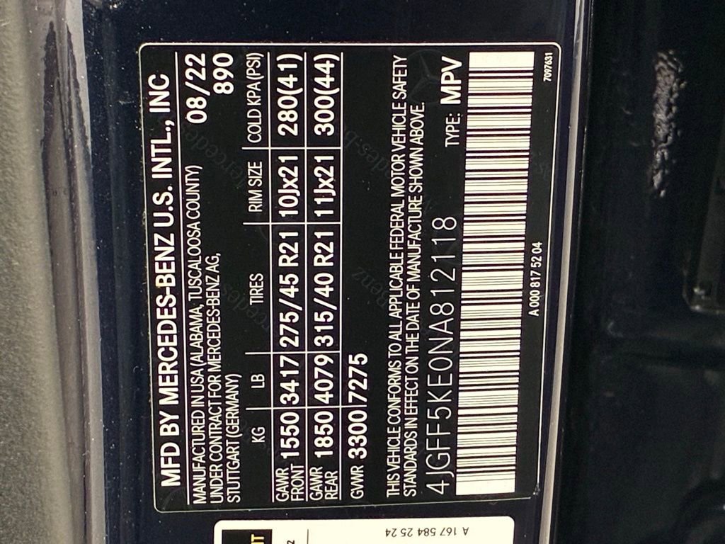 Used 2022 Mercedes-Benz GLS 450 4MATIC image 68