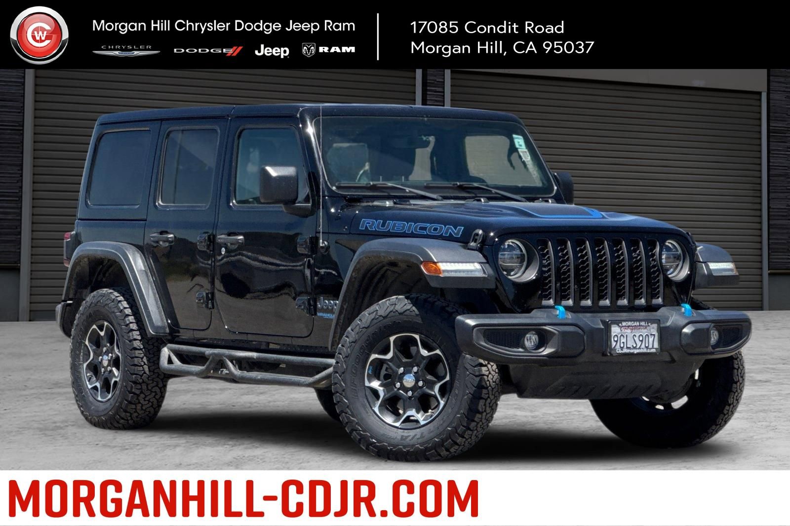 Used 2022 Jeep Wrangler Unlimited Rubicon 4xe w/ Cold Weather Group AWD/4WD image 1