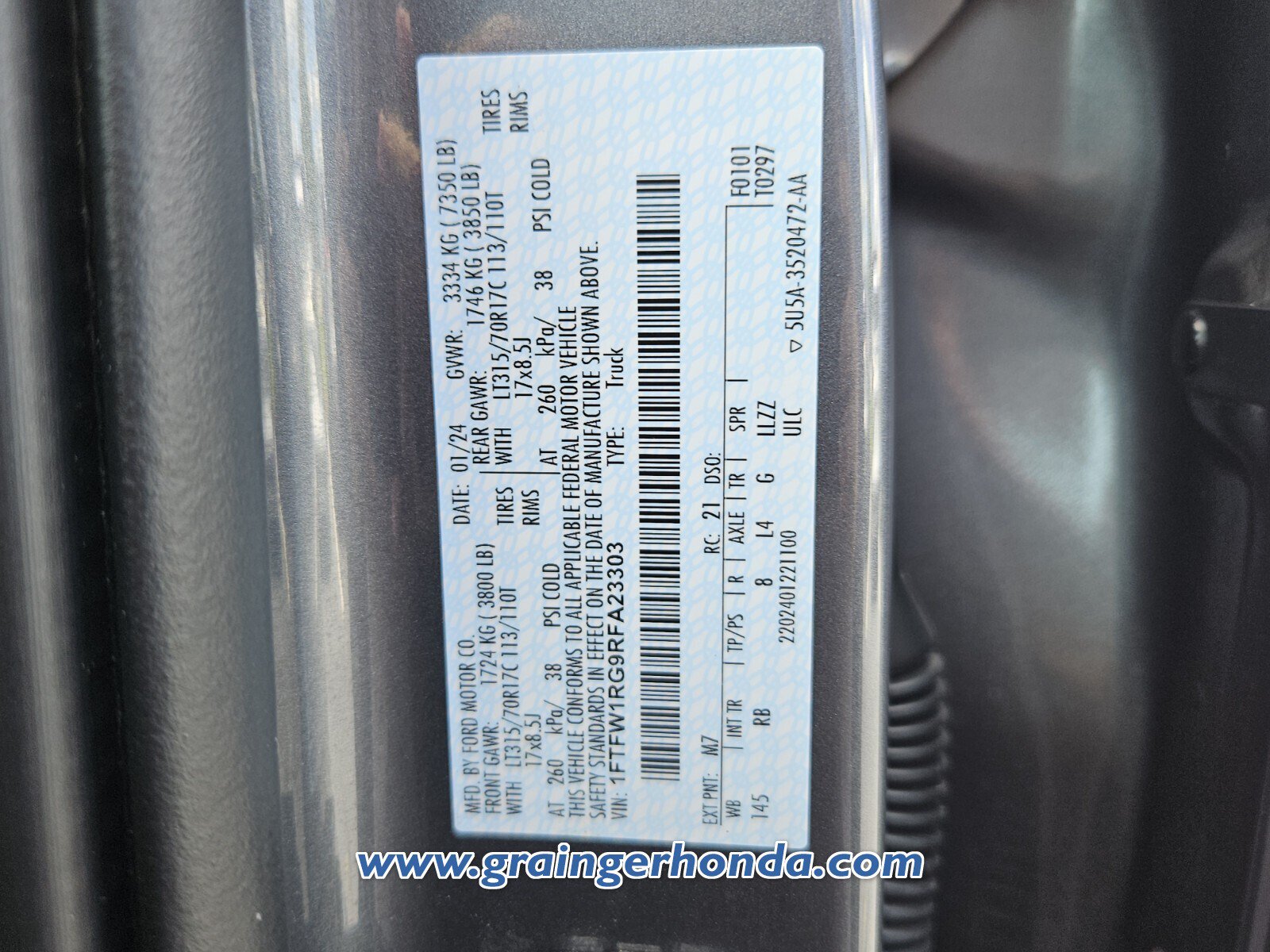 Used 2024 Ford F150 Raptor AWD/4WD image 14
