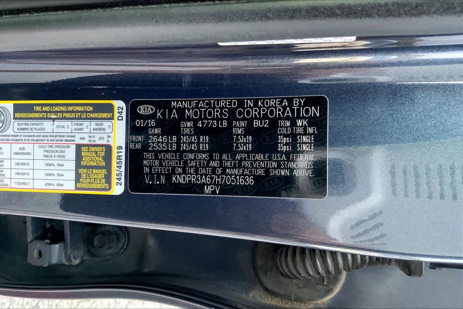 Used 2017 Kia Sportage SX FWD image 31