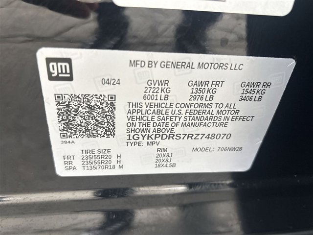 Certified 2024 Cadillac XT6 Premium Luxury w/ LPO, Floor Liner Package image 35