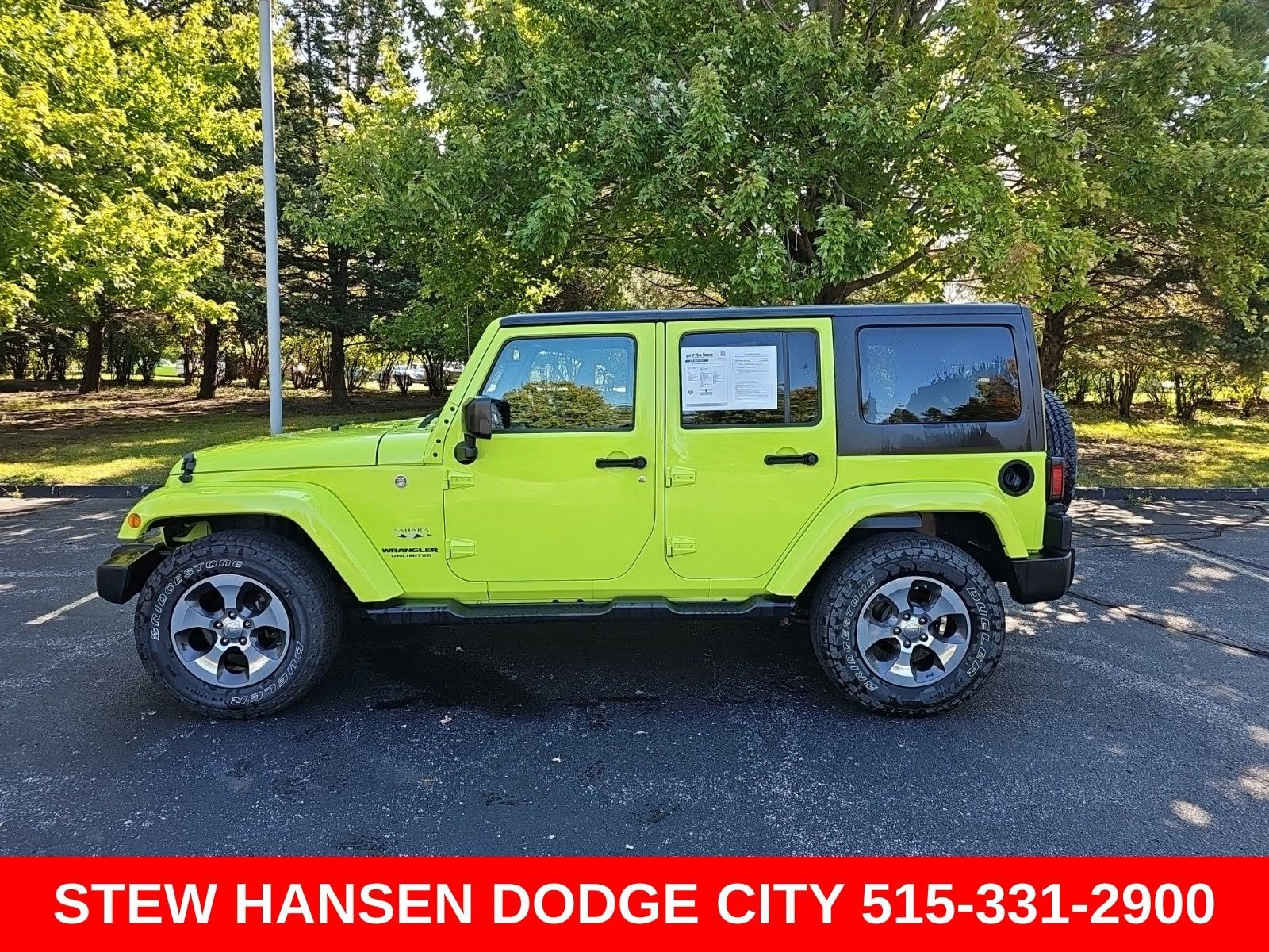 Used 2017 Jeep Wrangler Unlimited Sahara