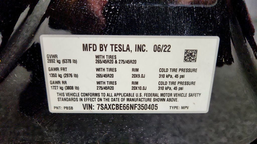 Used 2022 Tesla Model X Plaid AWD/4WD image 24