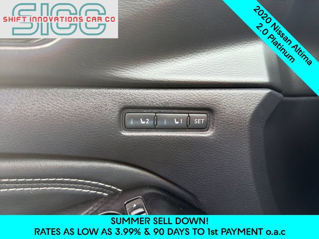 Used 2020 Nissan Altima 2.0 Platinum FWD image 21