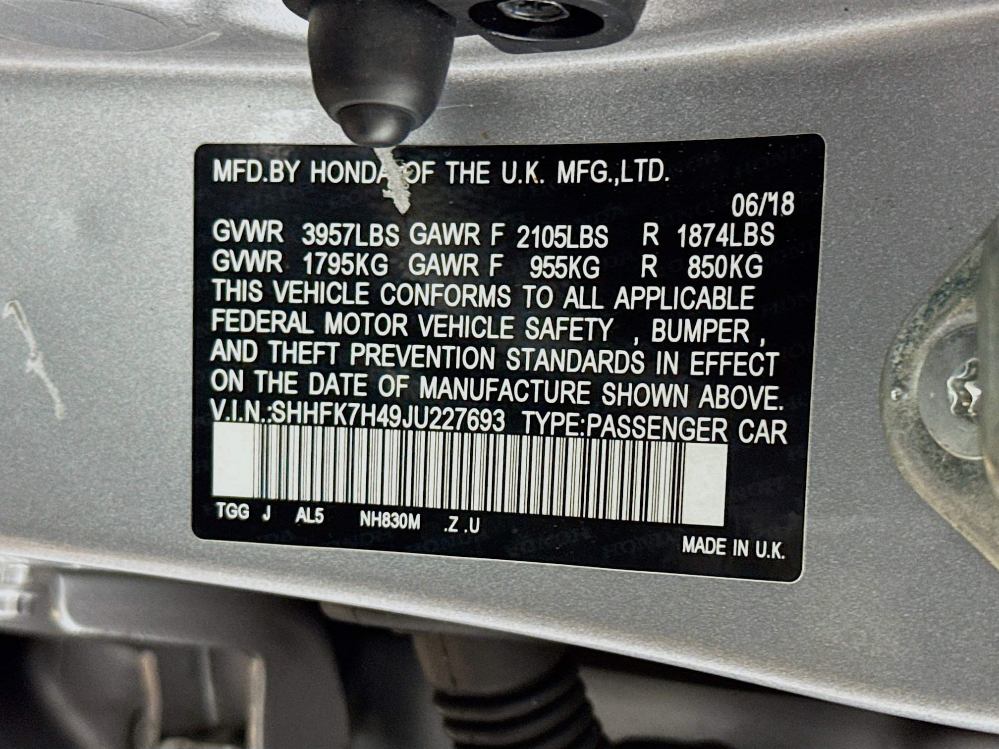 Used 2018 Honda Civic Sport image 38