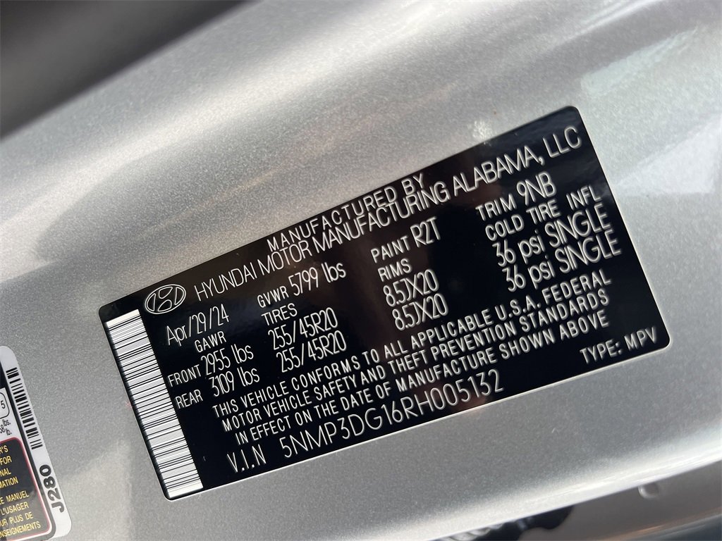 Used 2024 Hyundai Santa Fe Limited image 40