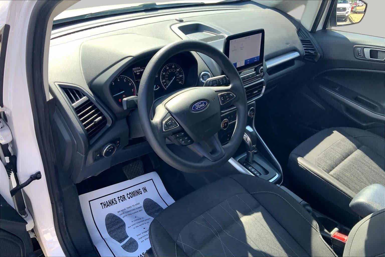 Certified 2021 Ford EcoSport SE w/ Interior Protection Package FWD image 17