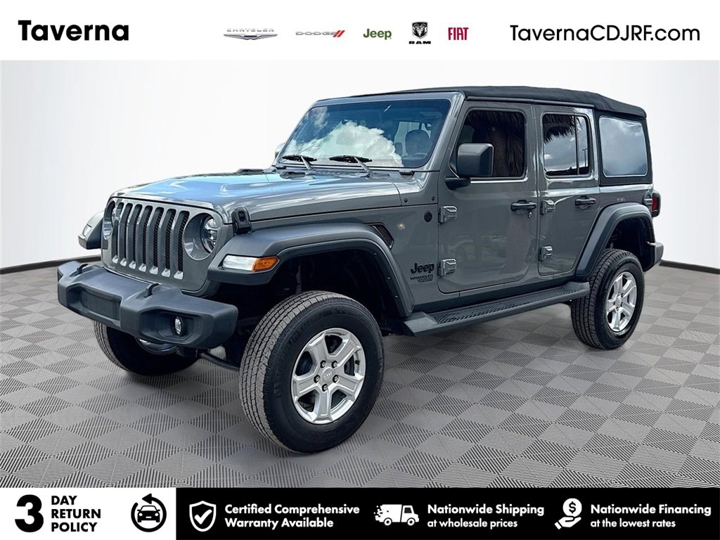 Used 2021 Jeep Wrangler Unlimited Sport video 1
