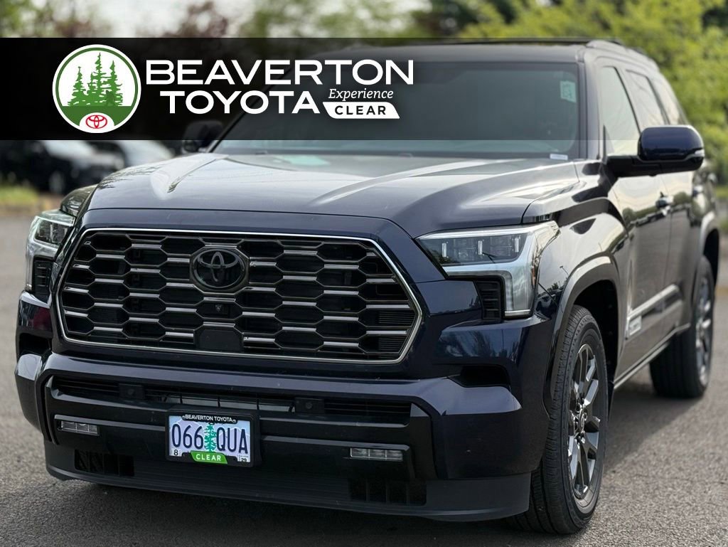 Certified 2025 Toyota Sequoia Platinum AWD/4WD image 1