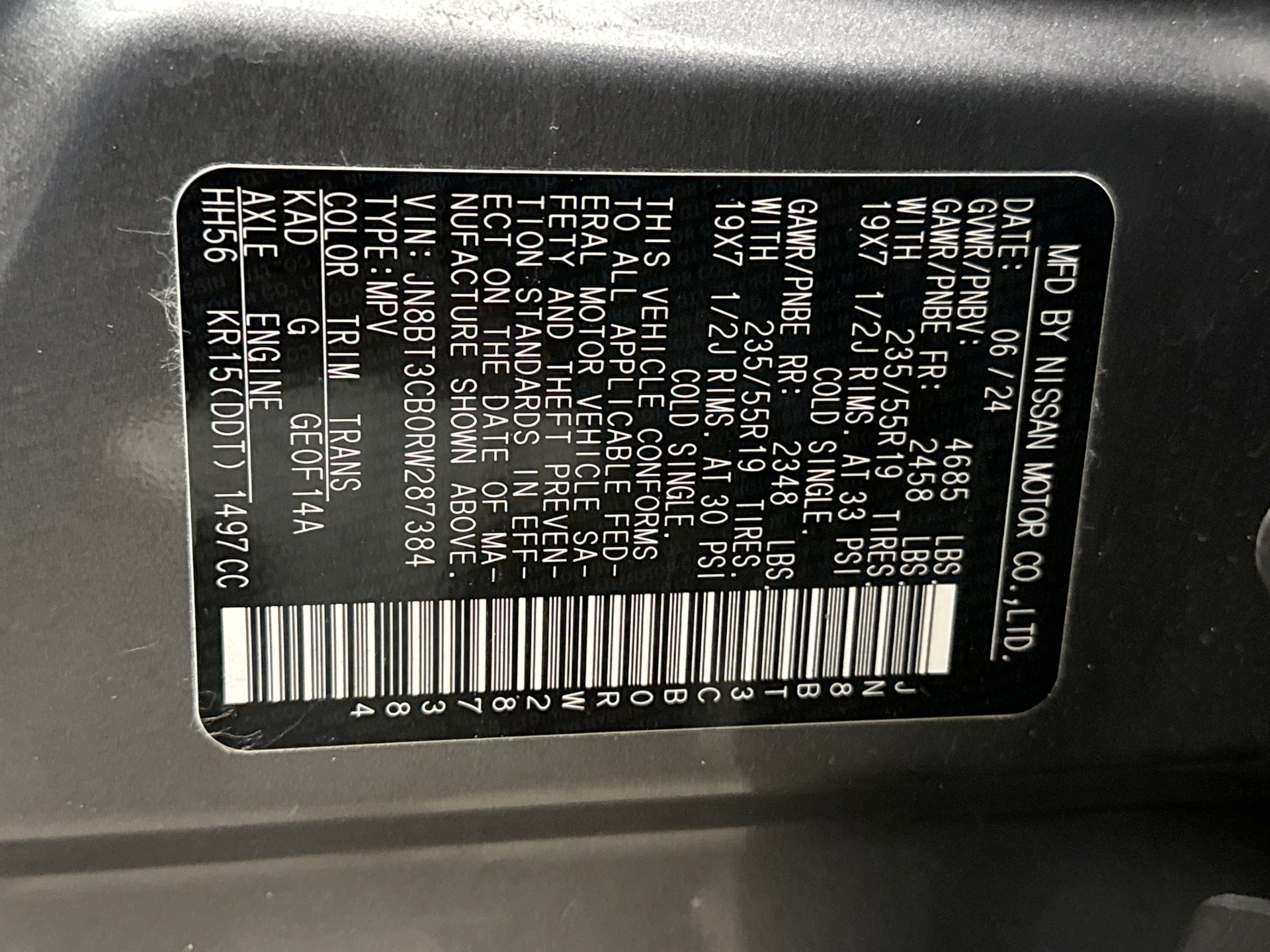 Used 2024 Nissan Rogue SL w/ SL Premium Package image 24