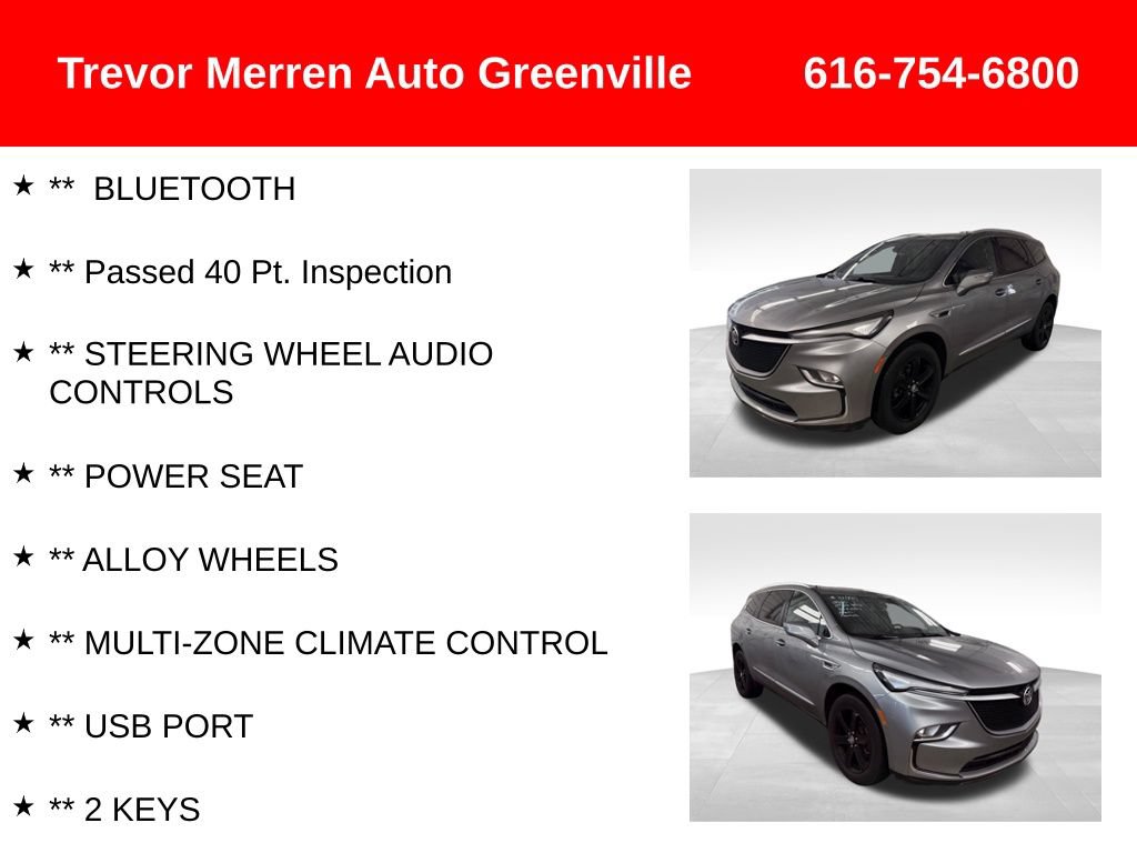 Used 2023 Buick Enclave Essence w/ Sport Touring Edition AWD/4WD image 14