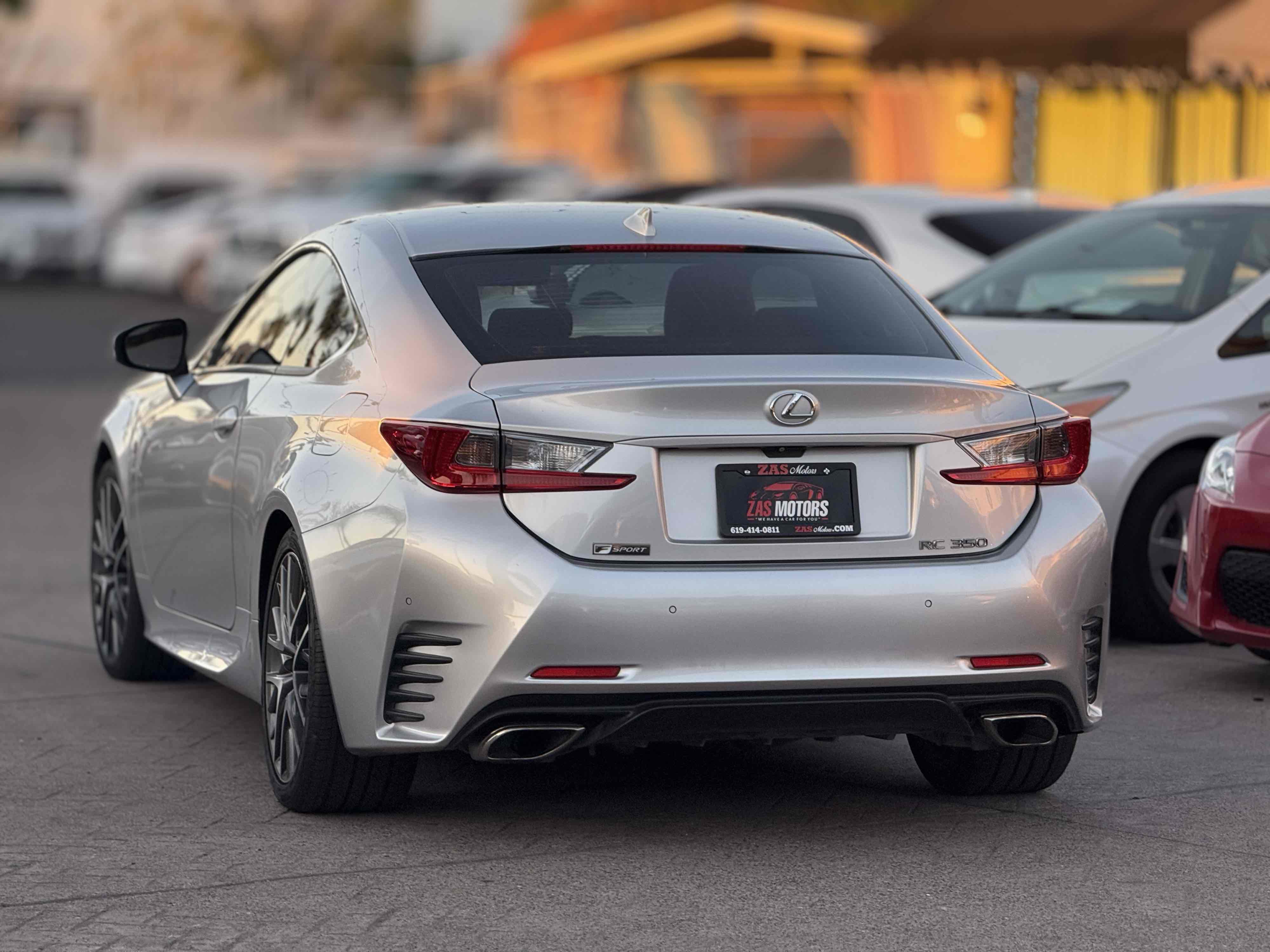 Used 2015 Lexus RC 350 w/ F Sport w/Summer Tires RWD image 5