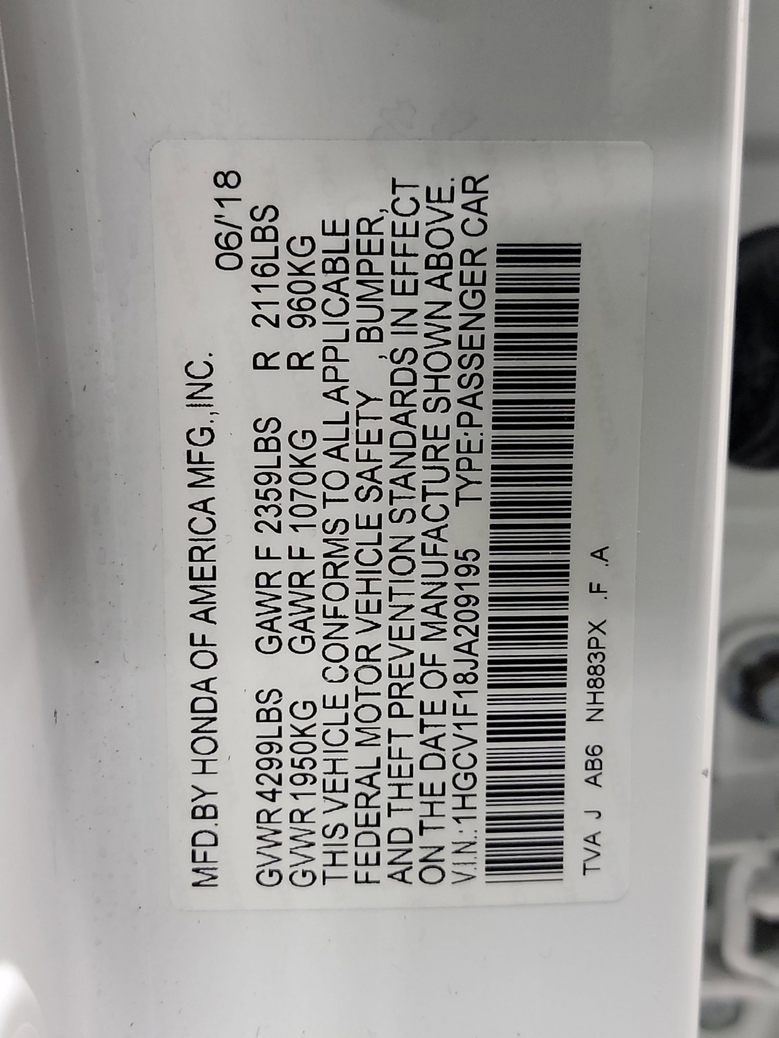 Used 2018 Honda Accord LX image 32