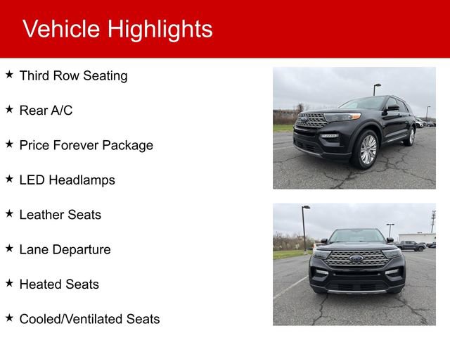Used 2022 Ford Explorer Limited w/ Equipment Group 301A image 2