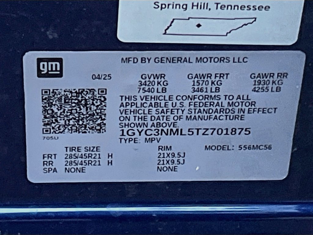 Used 2026 Cadillac Vistiq Sport w/ LPO, Floor Liner Package AWD/4WD image 36