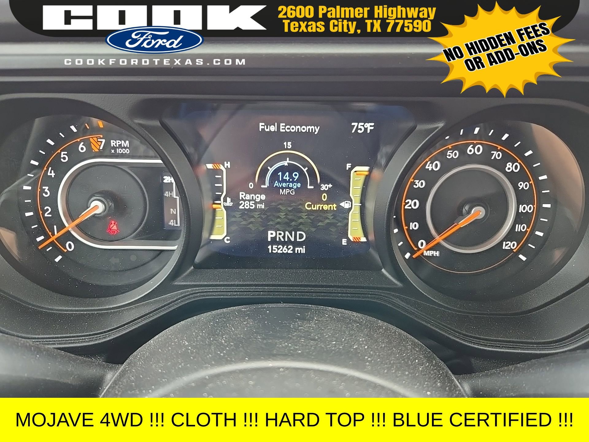 Used 2025 Jeep Gladiator Mojave w/ Convenience Group AWD/4WD image 8