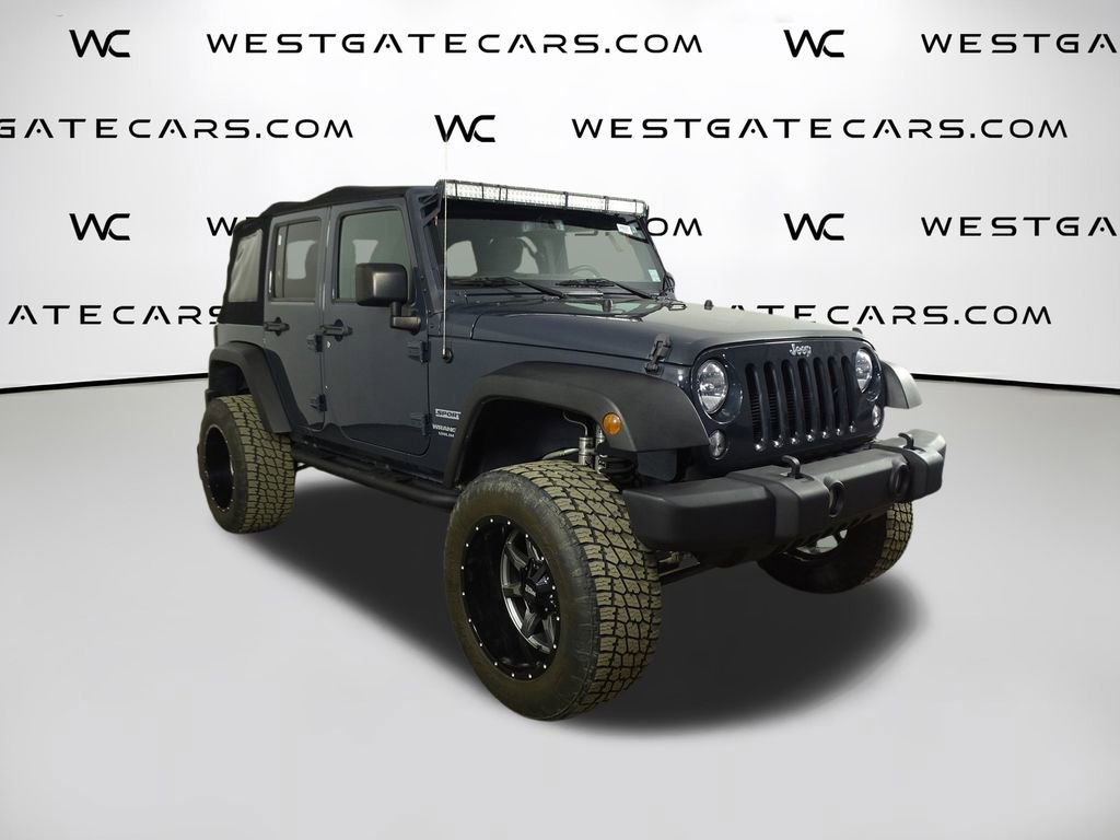 Used 2017 Jeep Wrangler Unlimited Sport w/ Quick Order Package 24S image 2