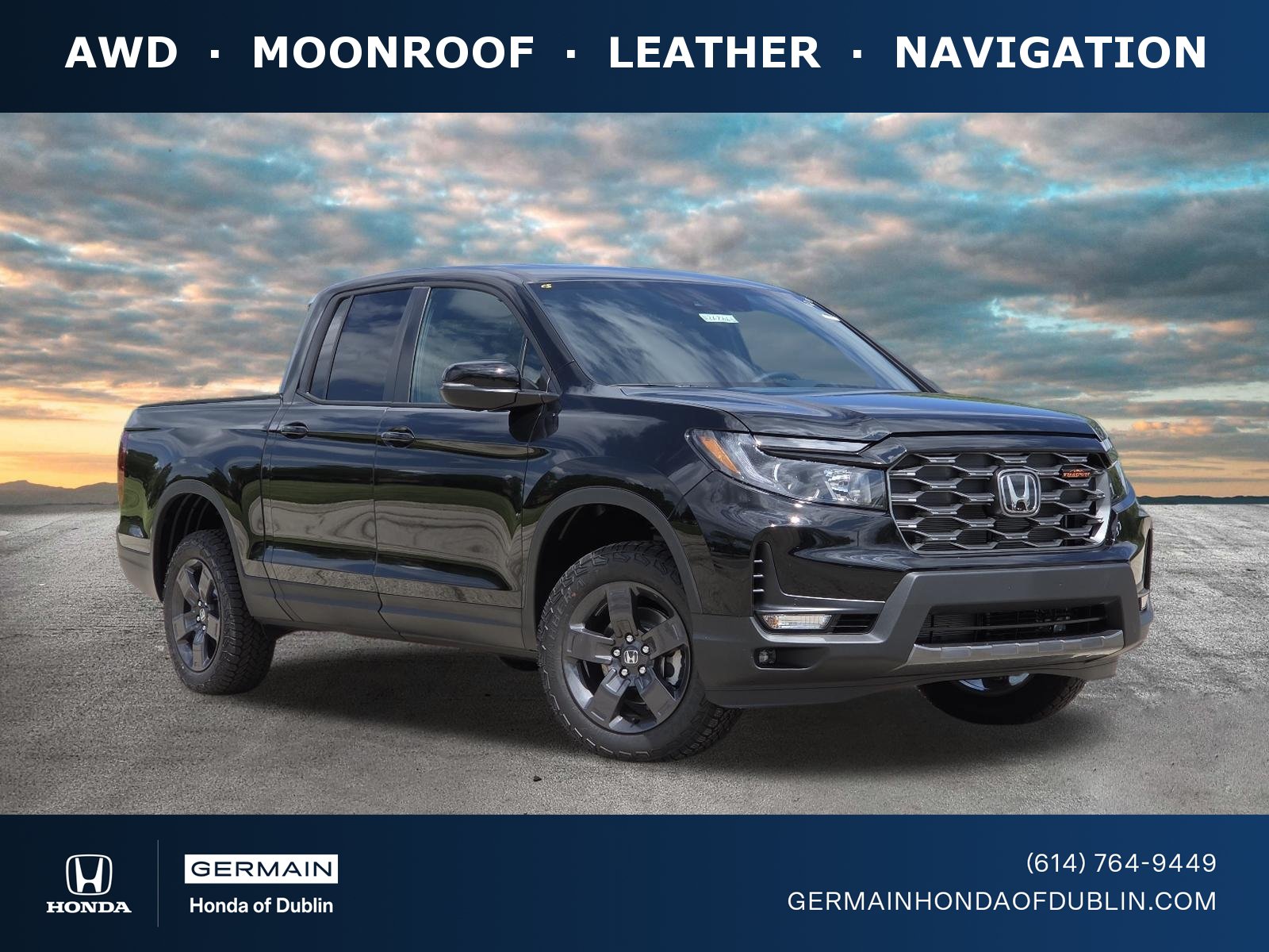New 2026 Honda Ridgeline TrailSport