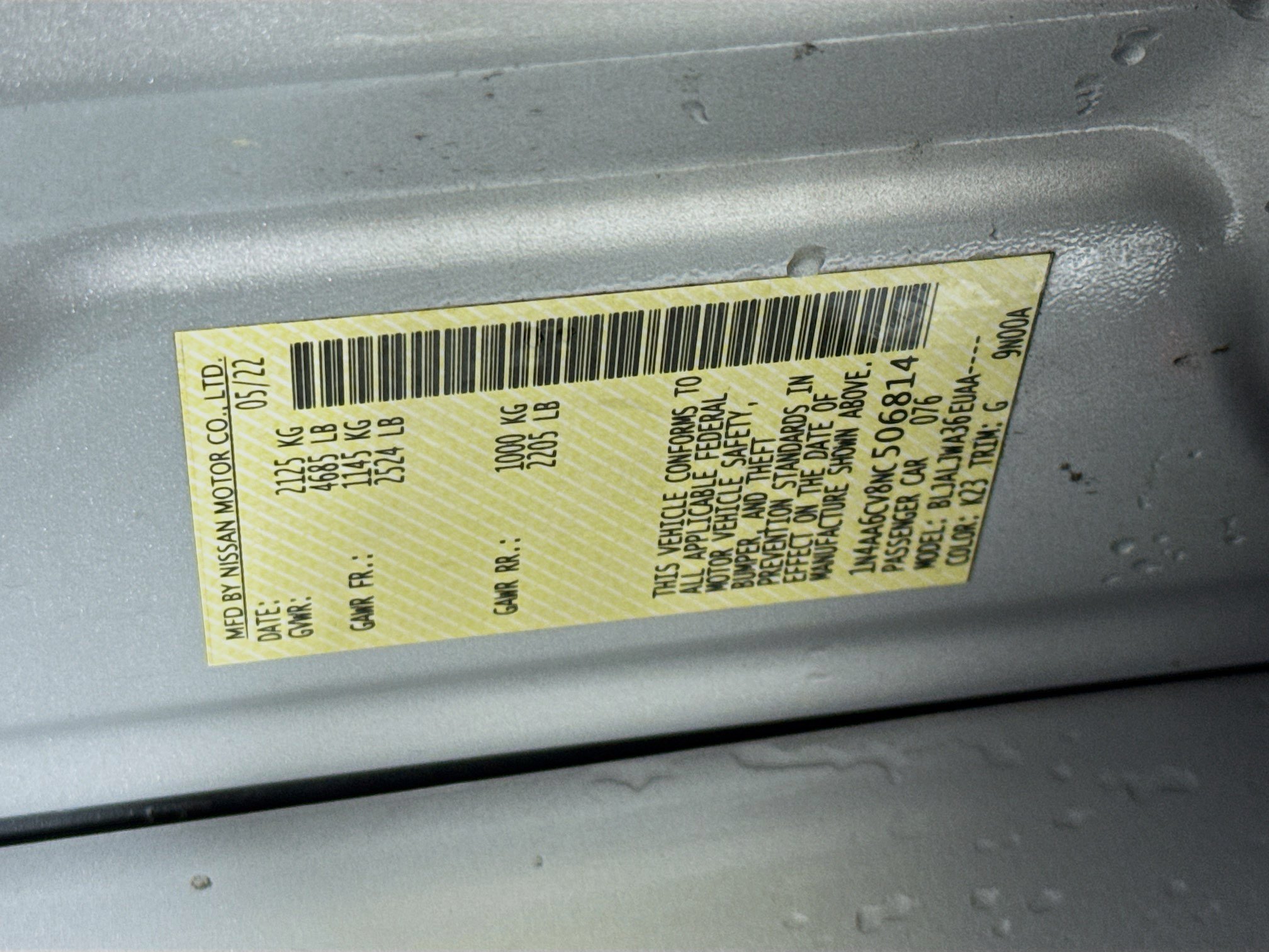 Used 2022 Nissan Maxima SV w/ Floor Mat Group FWD image 38